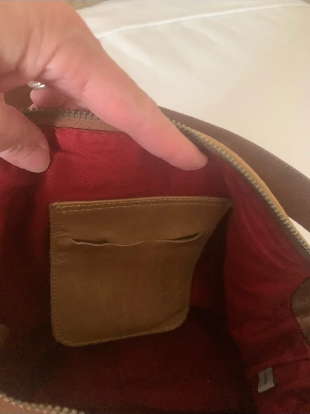 Tano Hobo Bag Woven Leather